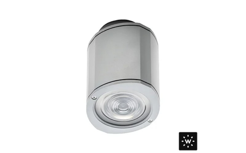 Designplan. Mok Downlight LED Ceiling Mount, Ø6.7'' x 8.6'', 20W, 2034 lm, IP66, IP68.