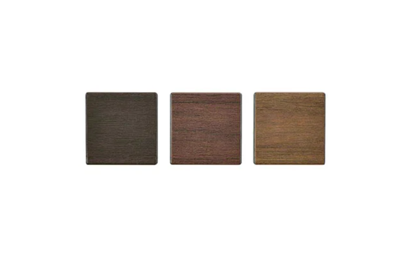 Designplan. KL4 Wood LED Bollard, Real Teak or Simulated Wood, 2 heights, 30W, 2142-2349 lm, IP65.