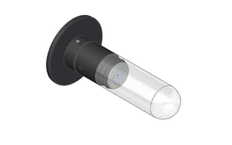 Designplan. Muse Stilla Wall LED Surface Mount, Ø1.4'' x 3.9'', 1.5W, 255 lm, IP65.