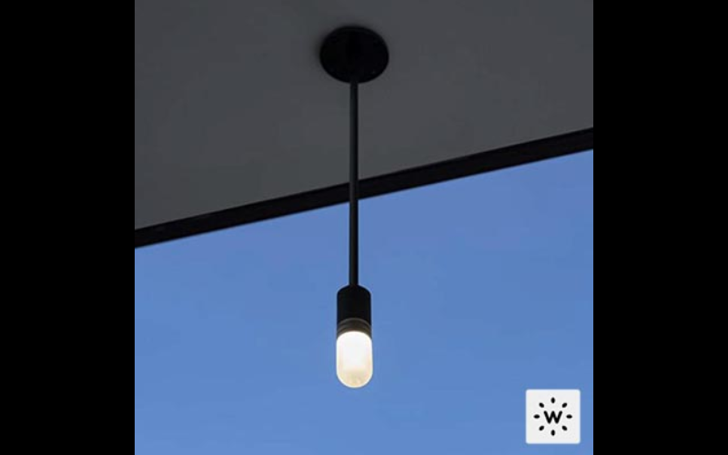 Designplan. Muse Stilla Deco Stem LED Ceiling or Ground, Ø1.4'' x 4.9'', 2 Stem Heights, 1.5W, 255 lm, IP65.