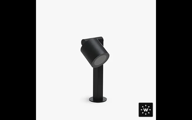 Designplan. Muse Spot 01 Bollard 300 LED, Ø3.9'' x 11.8'', 12W, 1288 lm, IP65.