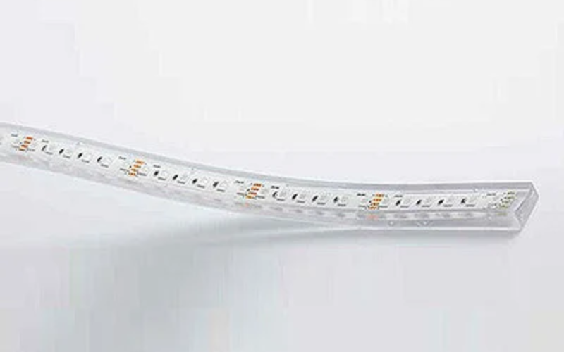 Designplan. EASY LINE - Transparent LLRGB4 / LLRGBW4 Bendable LED Strip, Various Lengths, 15.5W / 480 lm (RGB), 18W / 850 lm (RGBW), IP68.
