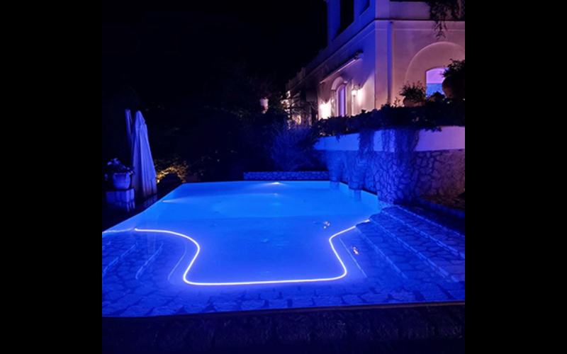 Designplan. EASY LINE - Transparent LLRGB4 / LLRGBW4 Bendable LED Strip, Various Lengths, 15.5W / 480 lm (RGB), 18W / 850 lm (RGBW), IP68.