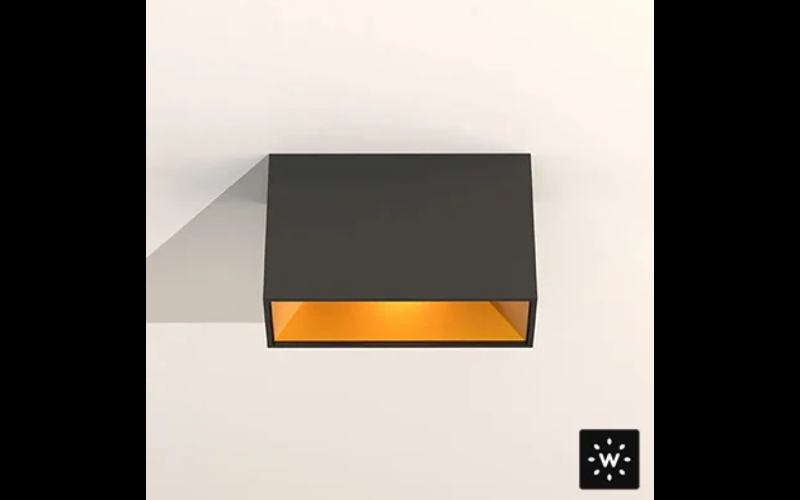 Designplan. Boa Ceiling Surface LED, 5.9'' l x 3.9'', 7W, 520 lm, IP20.