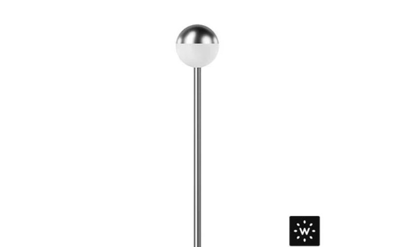 Designplan. Do 1 LED Bollard, Stainless Steel, Ø1.8 x 3 heights, 1W, 81 lm, IP66.