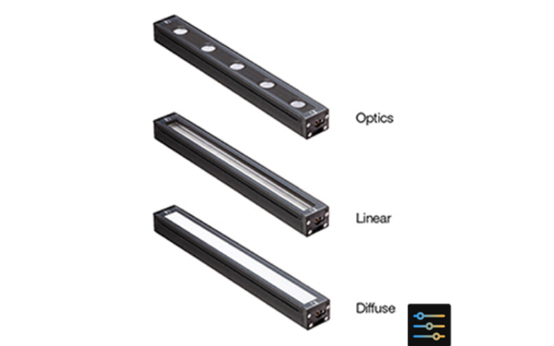 Designplan. Neva Mini Pro 5 Surface Mt. Linear Profile LED, 14W, Tunable White, 1117 lm, IP66/IP67.