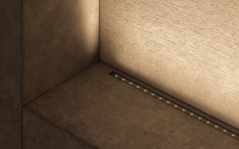 Designplan. Neva Mini Pro 6 Recessed Linear LED, 9W, Tunable White, 670 lm, IP66/IP67