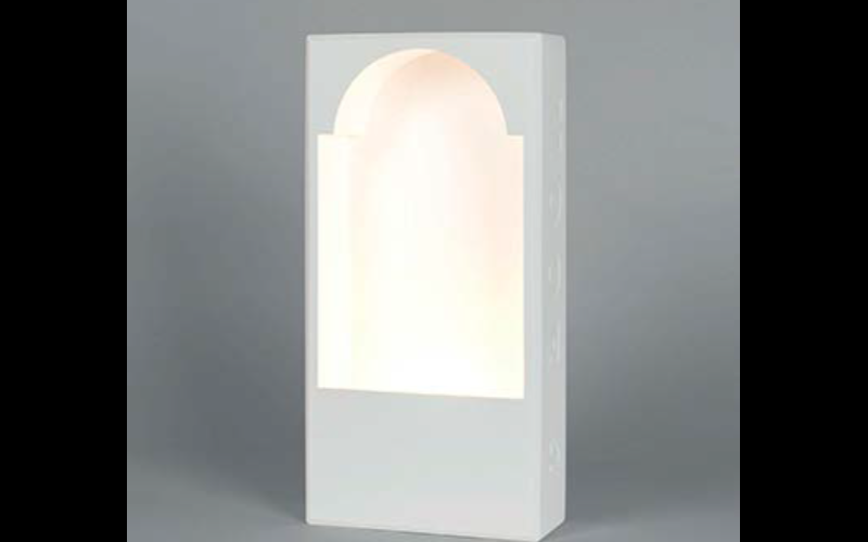 Moor 4 7.5'' x 11.8'' Recessed Wall LED Calcyt IP20. by Designplan