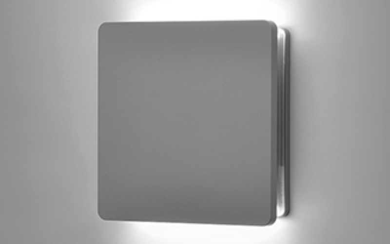 Designplan. Eclipse Medium Square 02 8.6'' x 1.3'' Bi-Directional IP65.