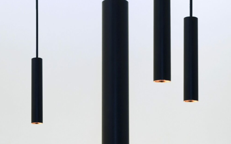 Designplan. 200Cent Ø1.02'' x 5.9''h LED Pendant IP20.