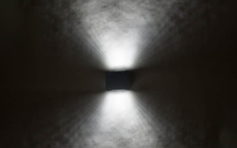 Designplan. AMP Wet Label Square LED Wall Mount, Up/Down IP65.