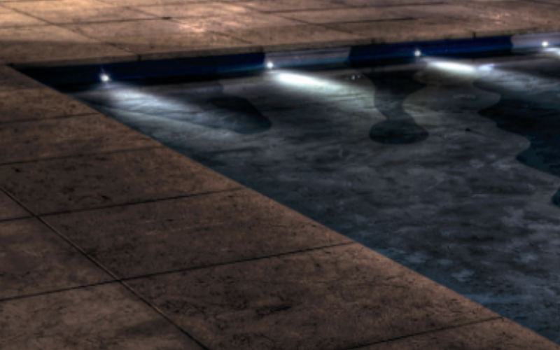 Designplan. Bright 1.0 1.38'' 316L LED Fountain Light IP68.