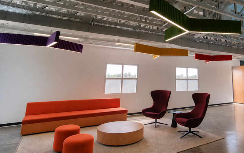 Edison Lighting Group. Sonic TRIAD+ FR/FV. Acoustic Triad Luminaire.