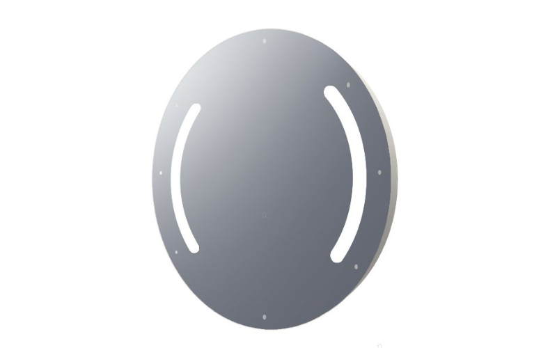 Electric Mirror. PLA. Placid Polycarbonate Lighted Mirror.