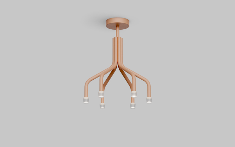 Eureka Lighting. 4491-20. TULIP Ceiling Suspended.