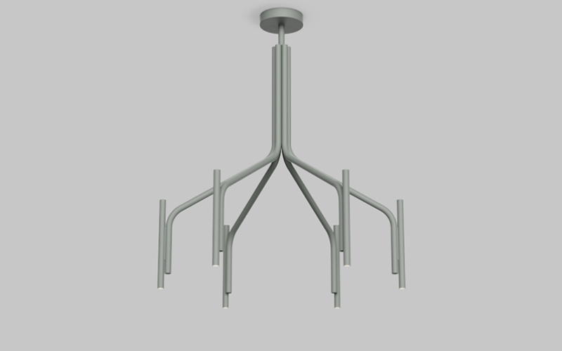 Eureka Lighting. 4491-34. TULIP Ceiling Suspended.