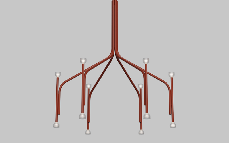 Eureka Lighting. 4491-48. TULIP Ceiling Suspended.