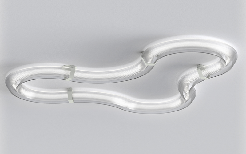 Eureka Lighting. 3803-FRE. RIVER FREEFORM Ceiling Surface.