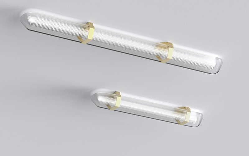 Eureka Lighting. 3803. RIVER STRAIGHT Ceiling Surface.