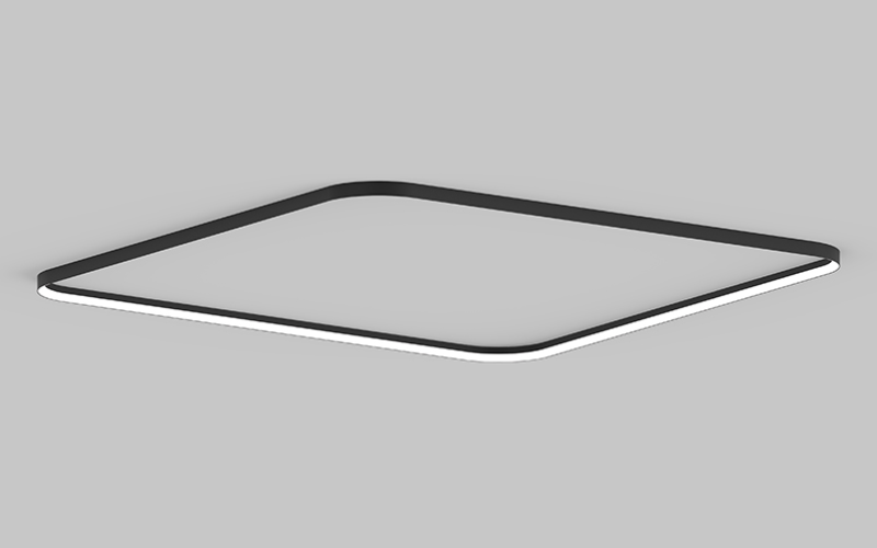 Eureka Lighting. 3852. ATOLL SQUARE & RECTANGLE Ceiling Surface.