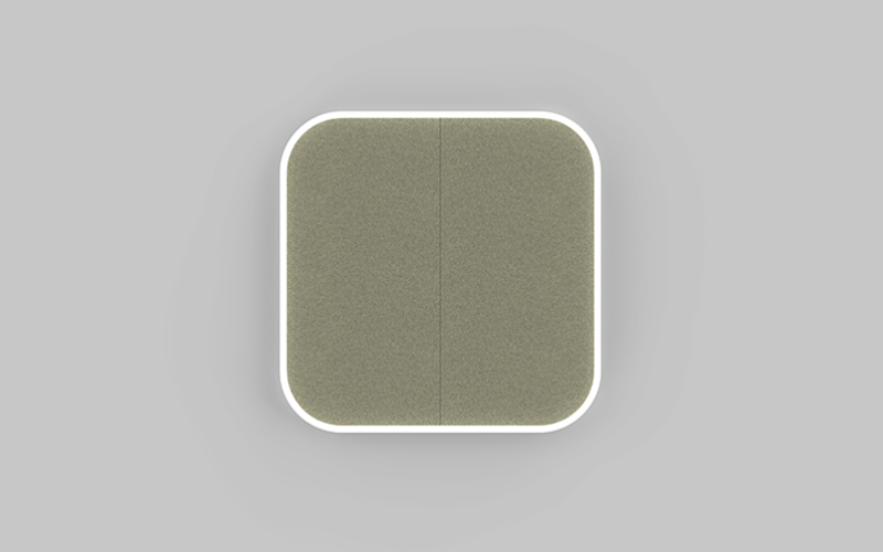 Eureka Lighting. 3853. ATOLL SQUARE & RECTANGLE Wall Surface.