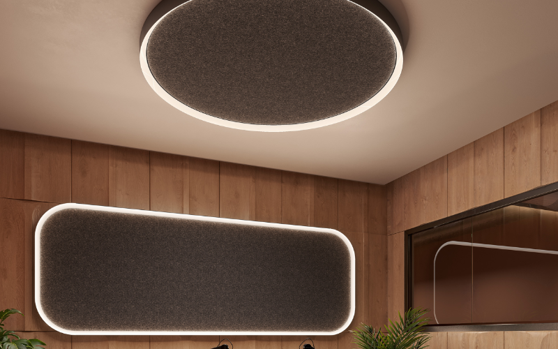 Eureka Lighting. 3851. ATOLL ROUND Ceiling Surface TUNABLE WHITE.