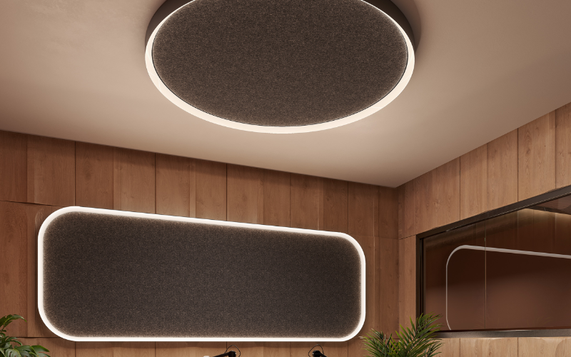 Eureka Lighting. 3851. ATOLL ROUND Wall Surface TUNABLE WHITE.
