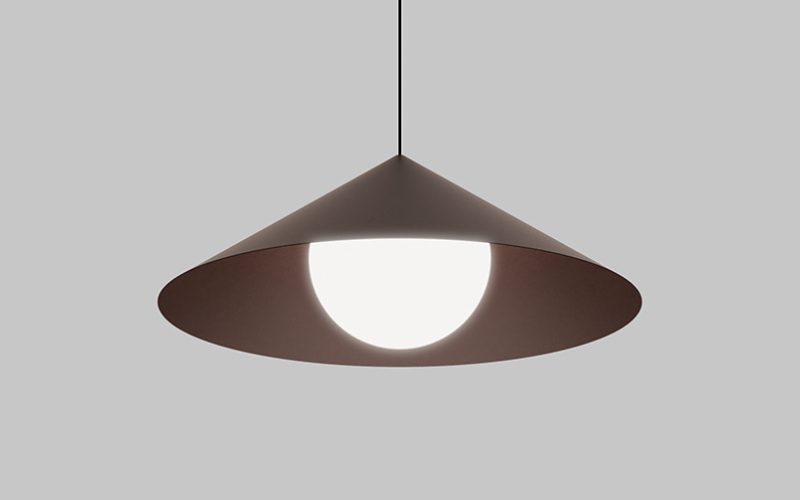Eureka Lighting. 4230B-FLA. MIKA FLARE Ceiling Suspended.
