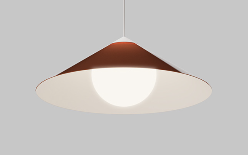 Eureka Lighting. 4230B-FLAA. MIKA FLARE ACRYLIC Ceiling Suspended.