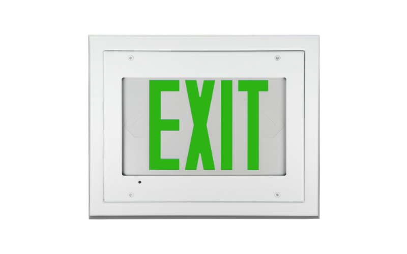 Exitronix. HALRE. High-Abuse, Vandal and Ligature-Resistant LED Exit.