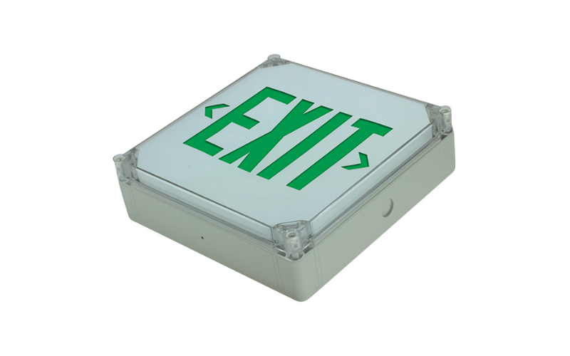 VRC. Wet Location Rated LED Exit. by Exitronix, Barron Lighting Group