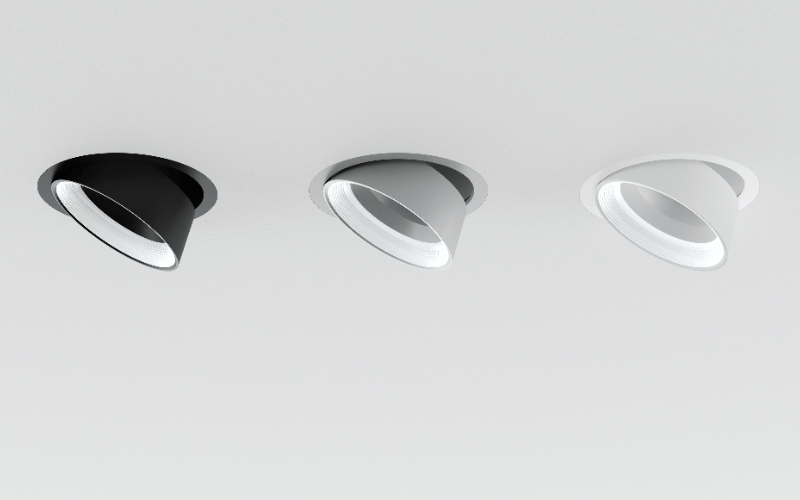 Fluxwerx. SK1M/Lx4. SPEAK RECESSED MULTIPLE 4''.