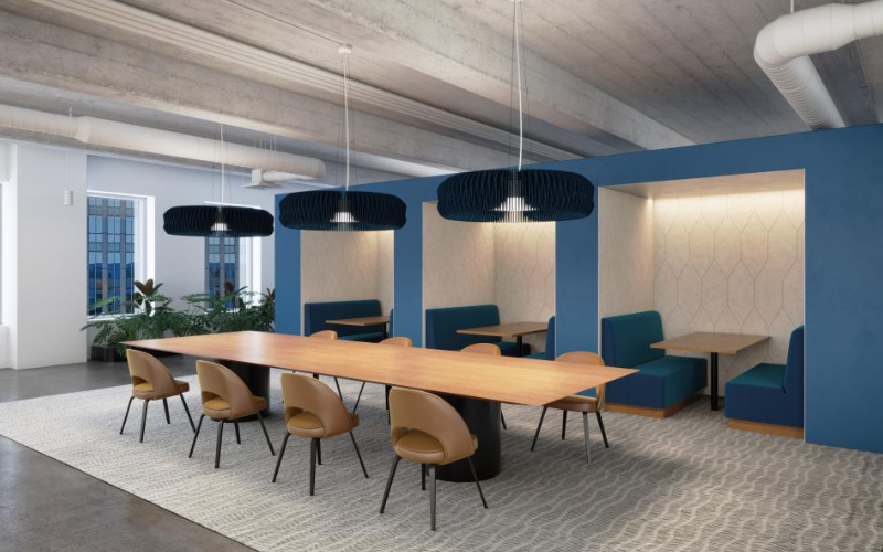 Focal Point. DLIA-FC. Lia® Facet DECORATIVE ACOUSTIC LED PENDANT.