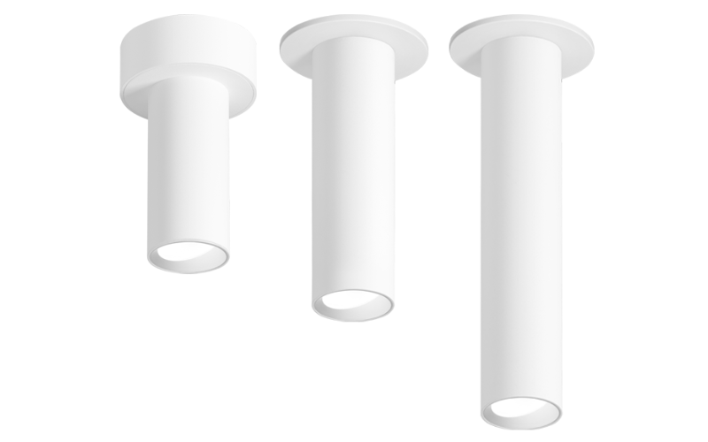 Focal Point. ID+ 2.5'' Pure Cylinder LED WALL WASH 5'' Height.