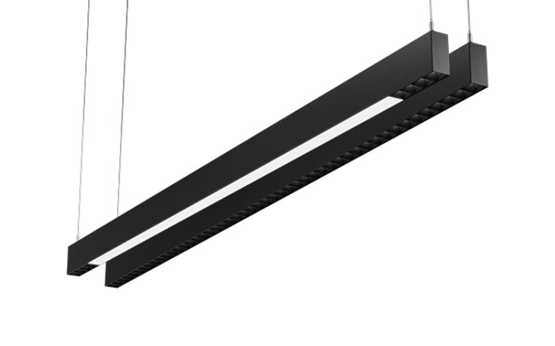 Focal Point. FSM1CBS. Seem® 1 Louver LED DIRECT/INDIRECT WITH ID+ TECHNOLOGY.
