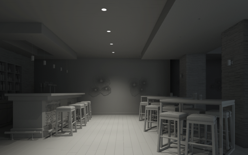 Gotham Lighting. ICO2SH. Incito High Center Beam Round Steam Room Downlight 2”.