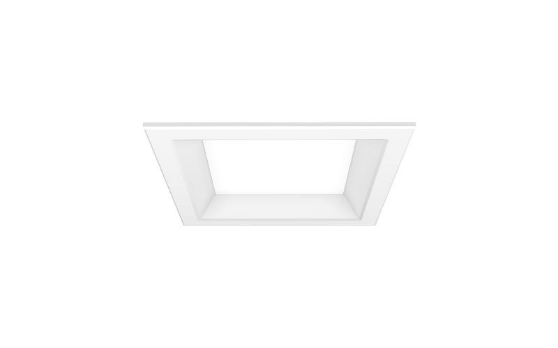 Gotham Lighting. EVO6SQP. EVO General Illumination Square Patient Room Downlight with nTune 6”.