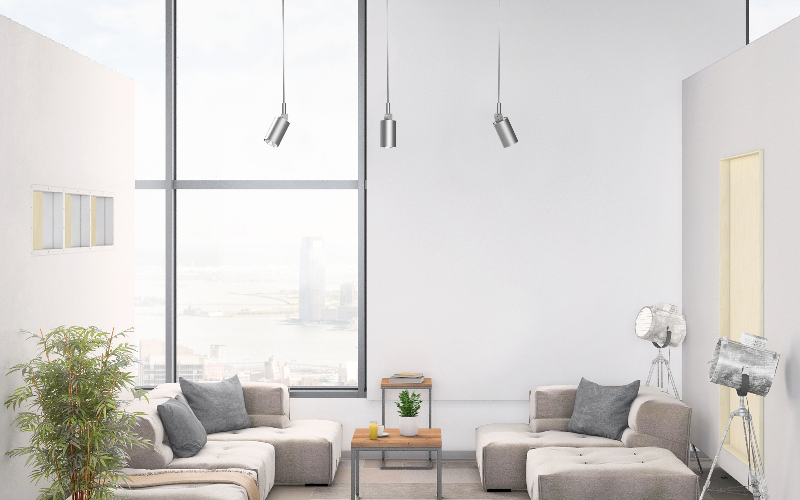 Gotham Lighting. EVO2PC. EVO General Illumination Pendant Stem Cylinder 2”.
