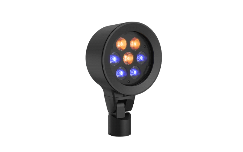 Hydrel. SAF7A. RGBW SPECIALTY ARCHITECTURAL FLOOD AURORA MVOLT LED.