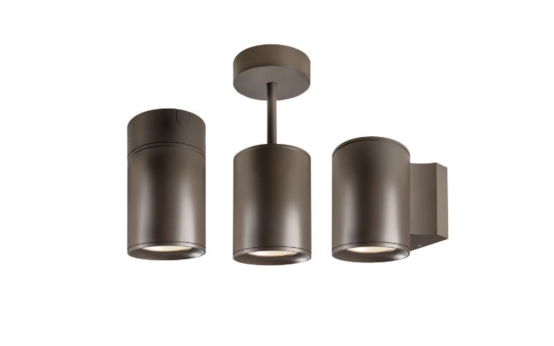 H. E. Williams, Inc.. W6CR. LED 6.5″ Wet Location Compact Cylinder – Round.