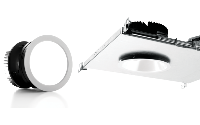 H. E. Williams, Inc.. 6AR. 6AR tunable WHITE 6” Adjustable Downlight – Round.