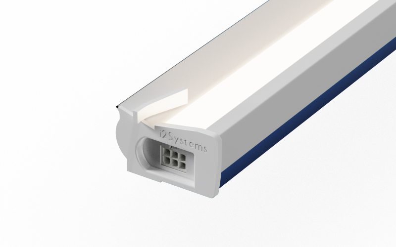 i2Systems. Compose® Cove System Static White.