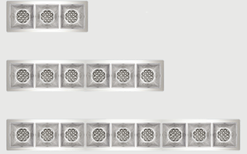 iGuzzini. ICRY6. Crystal Oval 6 Cells.