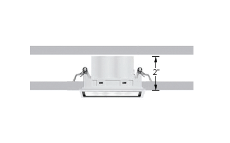 iGuzzini. ILBXS15. Laser Blade XS Low Clearance WW 15 cells.