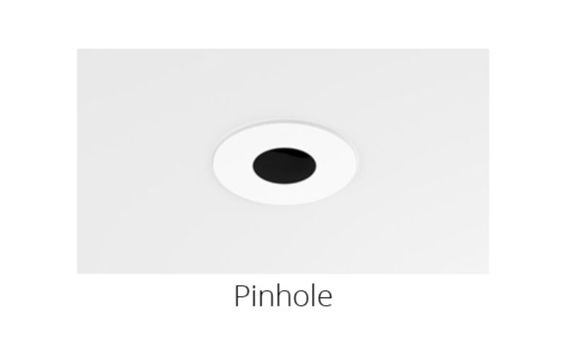 Intense Lighting. MR16-MXARTR. 3.5” MX MR16 Adjustable Pinhole Wood Ceiling.