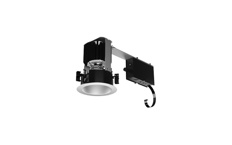 Intense Lighting. GD4DRR/IRDR402. GD4DRR / IRDR402 4” Gravity LED Remodel Downlight with Regressed Lens - Wet Location.