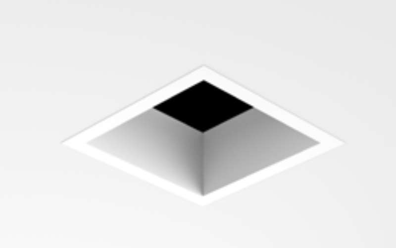 Intense Lighting. GD6DS / ISD600. 6” Gravity LED Square Downlight.