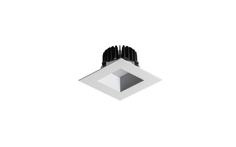 Intense Lighting. LD4 / LD4DS. 4” LD Warm Dim Downlight - Non-IC Flat Frame.