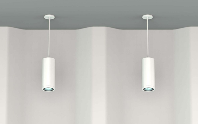 Insight Lighting. SPL. SCOPE LARGE PENDANT CYLINDER DOWNLIGHT COLOR CHANGING.