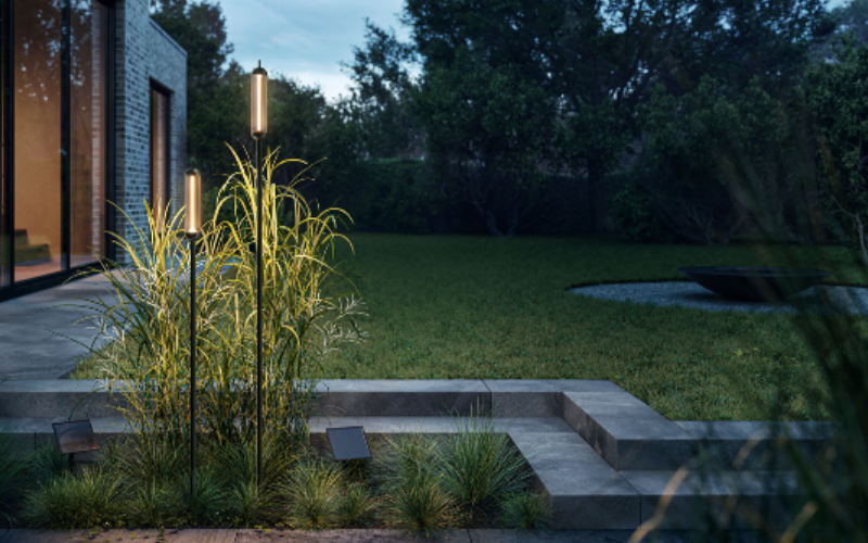 IP44.de. REED SOLAR. Solar Powered Bollard.